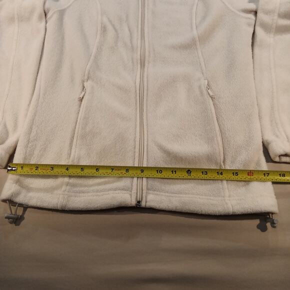 Columbia Women’s Small Full Zip Fleece w/ Breast Cancer Awareness Ribbon - Picture 4 of 8